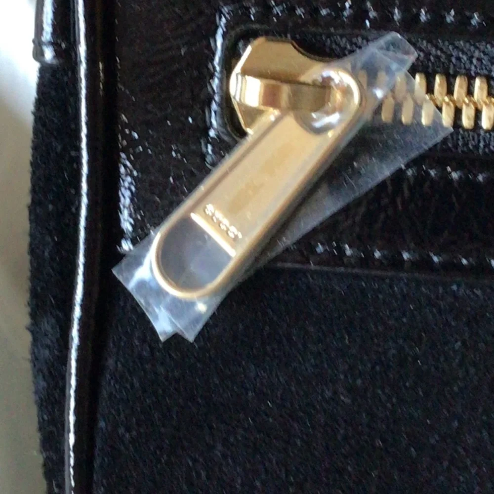 Gucci Ophidia Black Suede Belt Bag - Picture 8 of 16